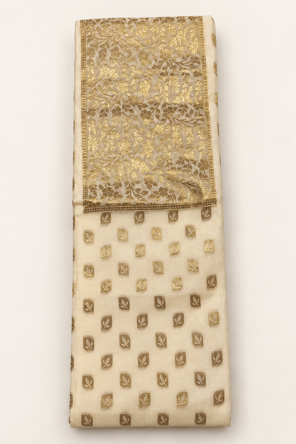 BANARASI-CREAM-CHURIDAR MATERIAL