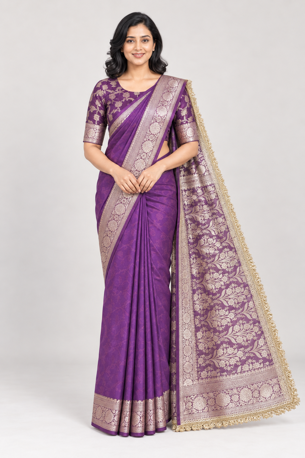 PURPLE ORGANZA